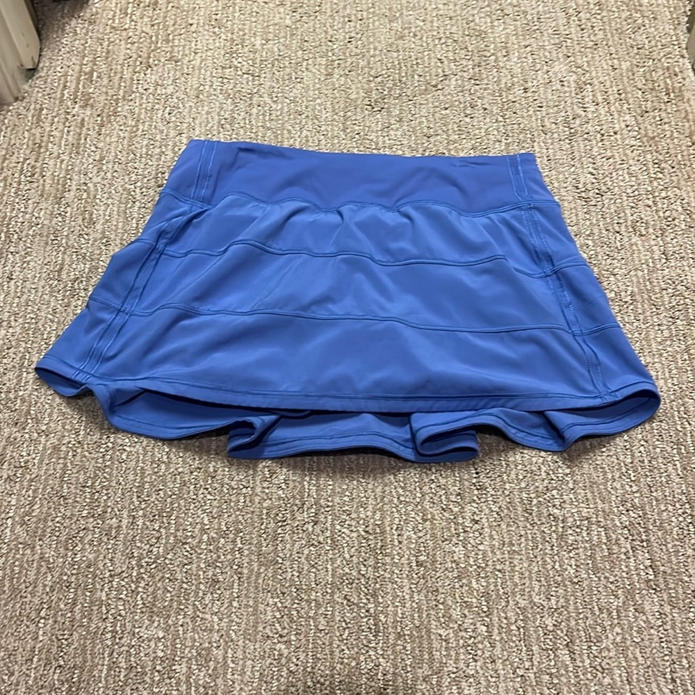 Lululemon tennis skirt in indigo size 4